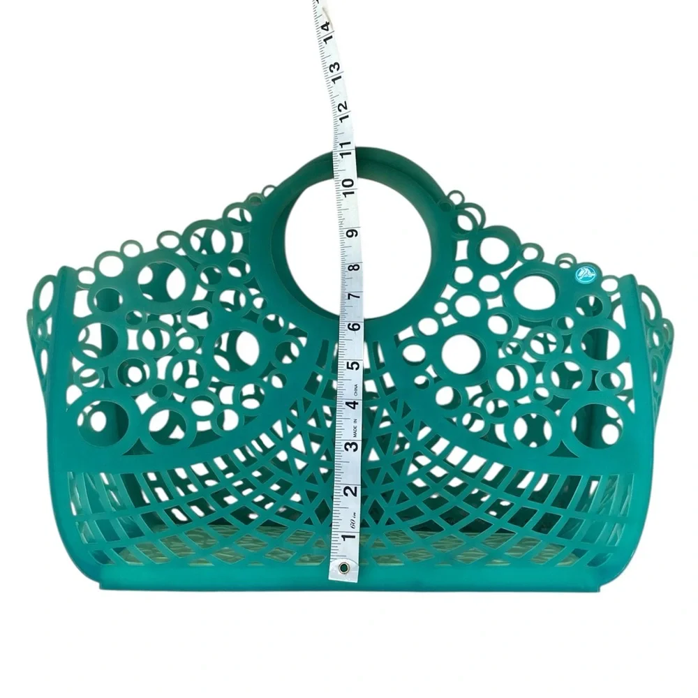 Crocs Brand Rare Adrina Bubbles Small Tote‎ Bag in Green